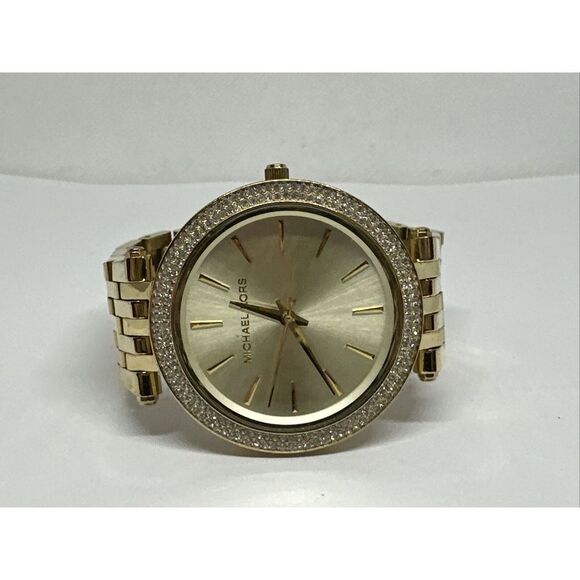 Michael Kors Darci MK3191 Women's Gold Stainless Steel Analog Dial Watch NUL13 - Picture 6 of 11